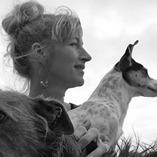 Vanessa Cooper (and a dog).